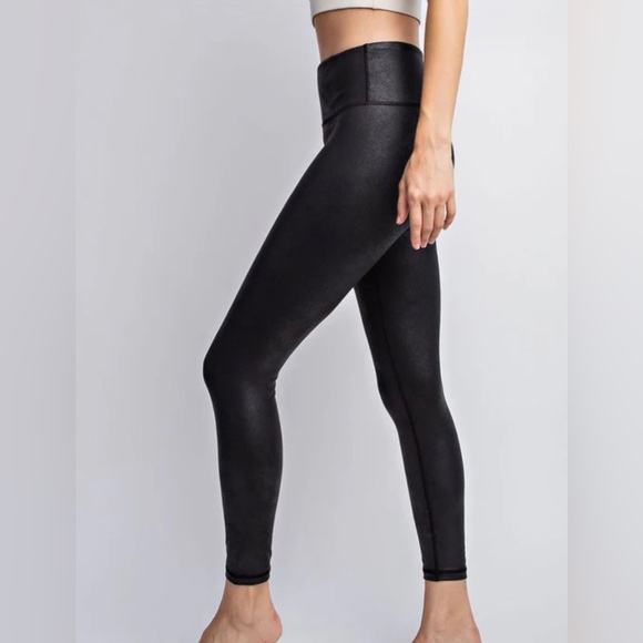 NWT - Rae Mode Faux Leather Leggings - Picture 3 of 6